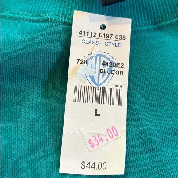 WARNER BROTHERS SCOOBY DOO SWEATSHIRT - Picture 5 of 5